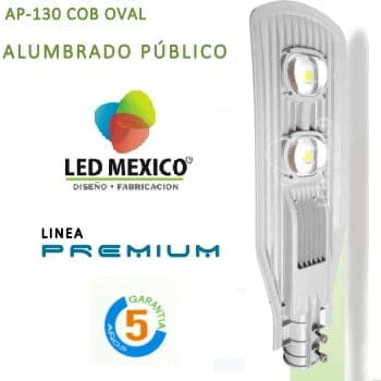 Lámpara LED 130 W alumbrado público AP-130 COB OVAL-5