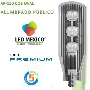 lámpara LED 150 W alumbrado público AP-150 COB OVAL-5