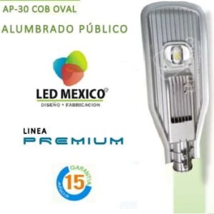 Lámpara LED 30 W alumbrado público AP-30 COB OVAL-15