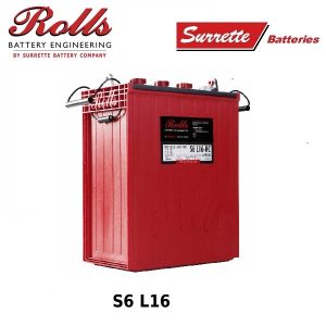 Batería solar 6V 390 Ah Rolls S6 L16