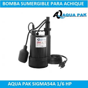 Bomba de achique SIGMA54A