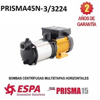 bomba de agua 3 HP PRISMA45N-3/3224