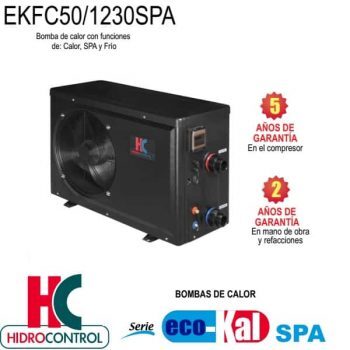Bomba de calor 50000 BTU Hidrocontrol EKC50SPA/1230