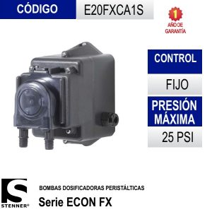 Bomba dosificadora Stenner E20FXCA1S
