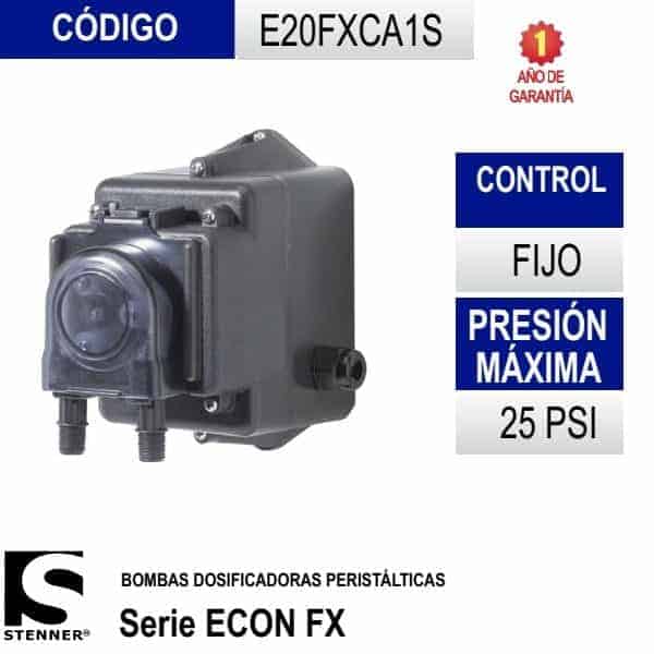 Bomba dosificadora Stenner E20FXCA1S