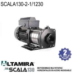 Bomba multietapas horizontal Altamira SCALA130 2 1 1230 1.5 HP 1 F 230 V