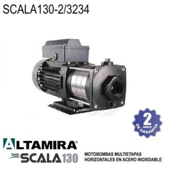 Bomba multietapas horizontal Altamira SCALA130 2 3234 2 HP 3 F 230 460 V