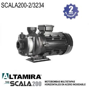Bomba multietapas horizontal Altamira SCALA200 2 3234 4 HP 3 F 230 460 V