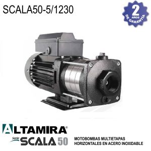 Bomba multietapas horizontal Altamira SCALA50 5 1230 1 HP 1 F 230 V