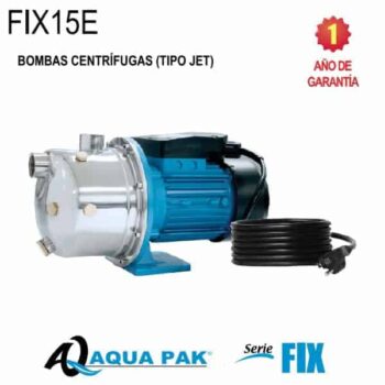 Bomba tipo jet de 1 1/2 HP Aqua Pak FIX15E