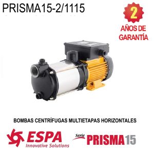 Bomba de agua 1/2 HP PRISMA15-2/1115
