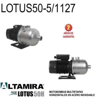 Bomba de agua de 1 HP Altamira LOTUS50-5/1127