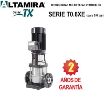 Bomba multietapas vertical Altamira T0.6 XE05-2