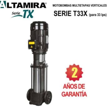 Bomba multietapas vertical Altamira serie T33X 33 LPS
