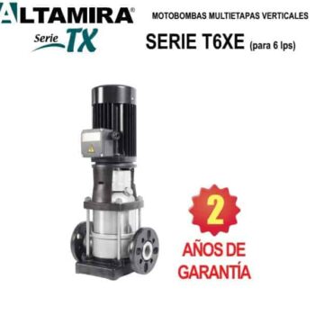 Bomba multietapas vertical Altamira serie T6XE 6 LPS