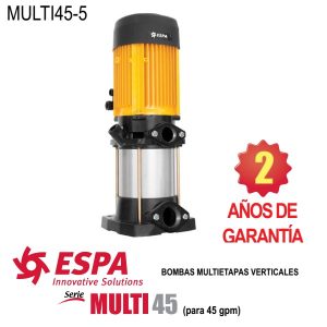 bomba multietapas vertical MULTI45-5