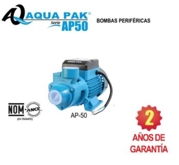 Bomba periférica 1/2 HP Aqua Pak AP-50/1127