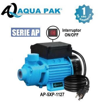 Bomba periférica 1/2 HP Aqua Pak AP-5XP-1127