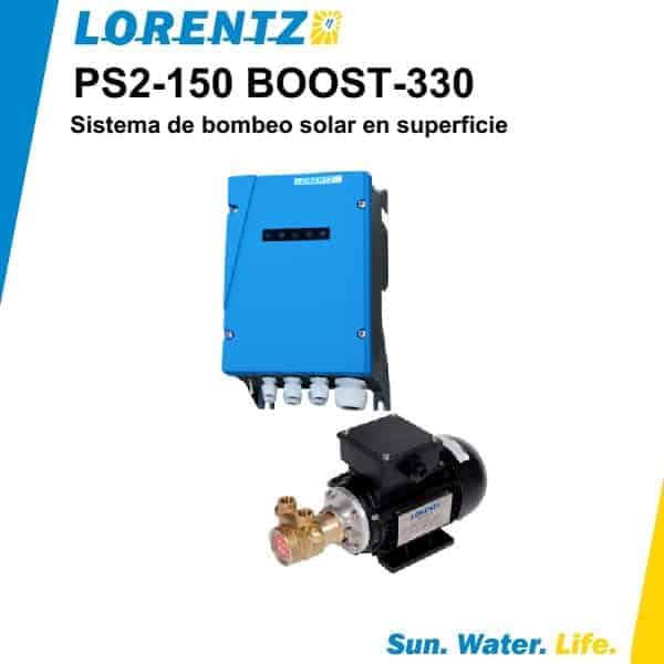 Bomba solar de superficie Lorentz PS2 150 BOOST 330