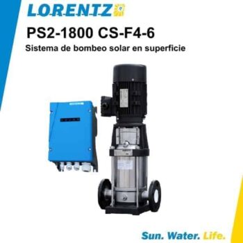 Bomba solar de superficie Lorentz PS2 1800 CS F4 6