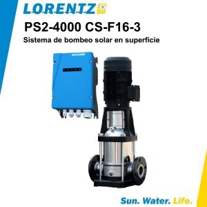 Bomba solar de superficie Lorentz PS2 4000 CS F16 3