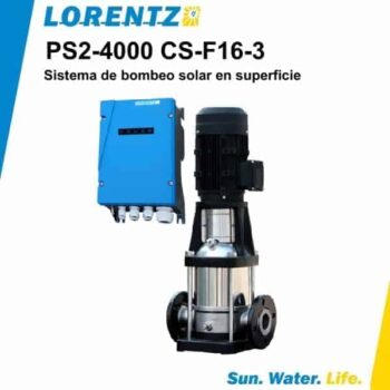 Bomba solar de superficie Lorentz PS2 4000 CS F16 3