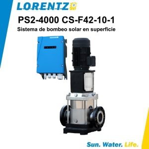 Bomba solar de superficie Lorentz PS2 4000 CS F42 10 1