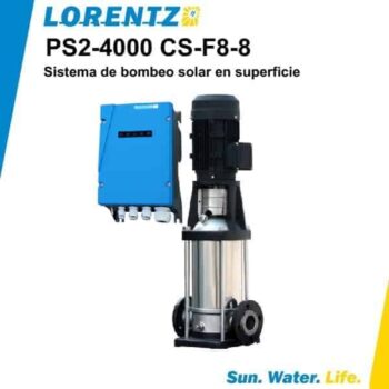 Bomba solar de superficie Lorentz PS2 4000 CS F8 8