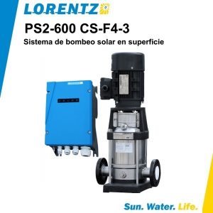 Bomba solar de superficie Lorentz PS2 600 CS F4 37