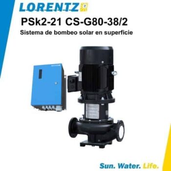 Bomba solar de superficie Lorentz PSK2 21 CS G80 38 2