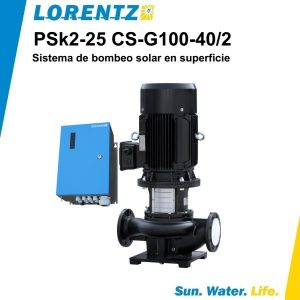 Bomba solar de superficie Lorentz PSK2 25 CS G100 40 2