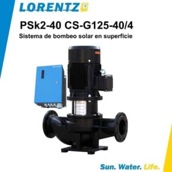 Bomba solar de superficie Lorentz PSK2 40 CS G125 40 4