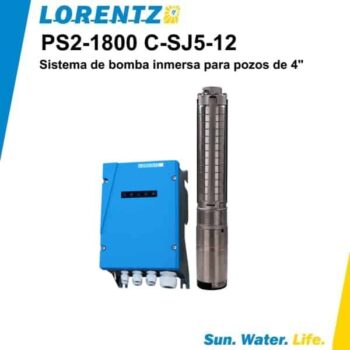 Bomba solar sumergible Lorentz PS2 1800 C SJ5 12