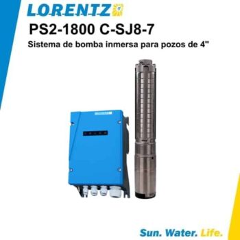 Bomba solar sumergible Lorentz PS2 1800 C SJ8 7