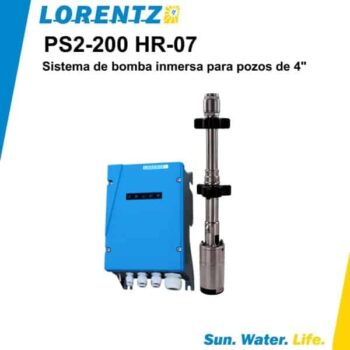 Bomba solar sumergible Lorentz PS2 200 HR 07