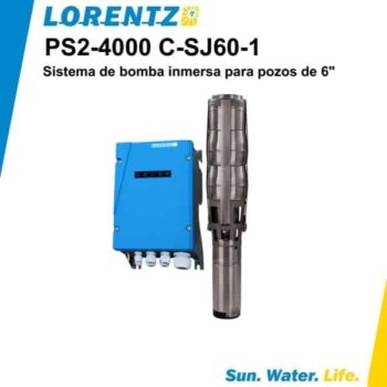 Bomba solar sumergible Lorentz PS2 4000 C SJ60 1