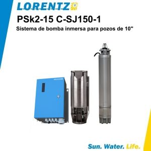 Bomba solar sumergible PSK2-15C-SJ150-1