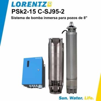 Bomba solar sumergible Lorentz PSK2 15 C SJ95 2