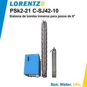 Bomba solar sumergible PSK2-21C-SJ42-10
