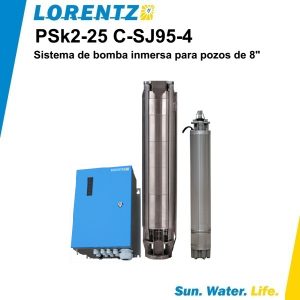 Bomba solar sumergible PSK2-25C-SJ95-4
