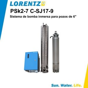 Bomba solar sumergible PSK2-7 C-SJ17-9