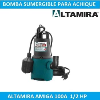 Bomba de achique de 1/2 HP Amiga 100A