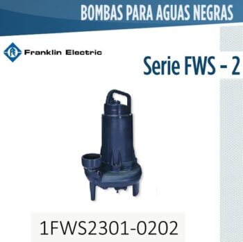 bomba para lodos 1 HP Franklin 1FWS2301-0202