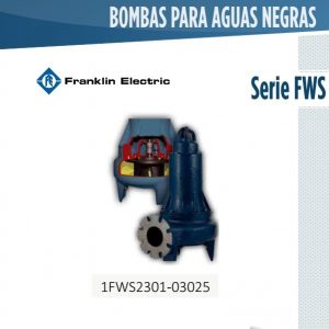 Bomba para lodos de 1 HP Franklin 1FWS4603-03025