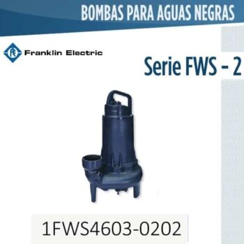 Bomba para lodos 1 HP Franklin 1FWS4603-0202