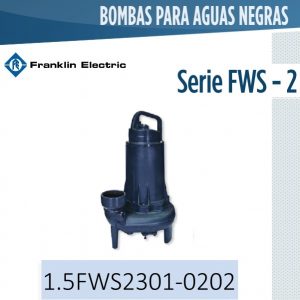 Bomba para lodos 1.5 HP Franklin 1.5FWS2301-0202