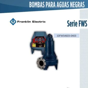 Bomba de lodos de 10 HP Franklin 10FWS4603-0403