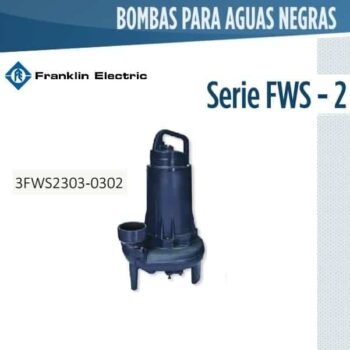 Bomba para lodos 3 HP Franklin 3FWS4603-0302