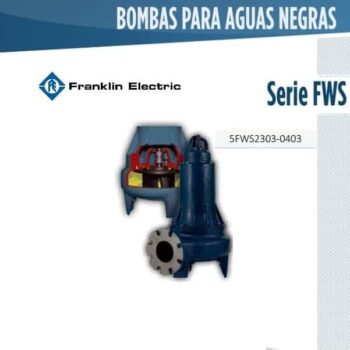 Bomba de lodos de 5 HP Franklin 5FWS2303-0403