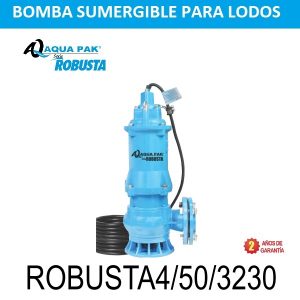 Bomba para lodos 5 HP ROBUSTA4/50/3230